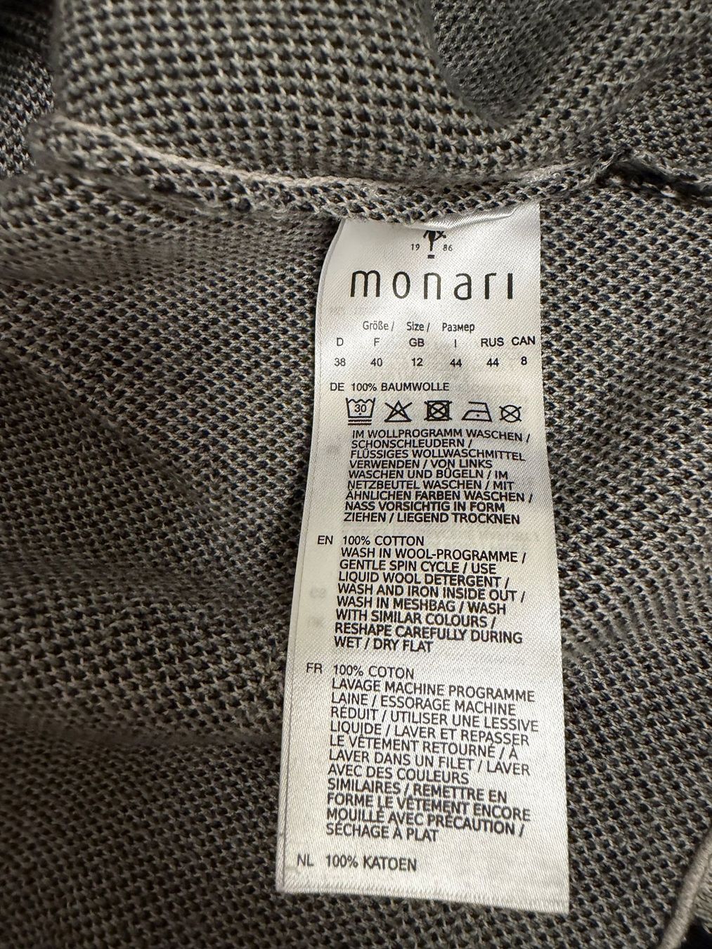 Monari Maglioni & Felpe: Monari Pullover Grösse 38/Monari Musterung – Nuovo (secondo la descrizione) da rheineck venduto da norwegianwood52 6