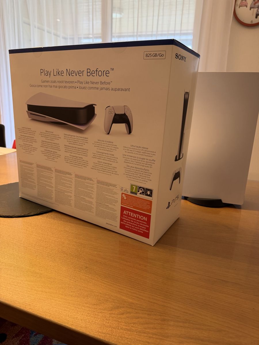 Sony Console: Sony PlayStation 5 Disc Edition mit Controller und OVP – Usato da Burgdorf venduto da DieVespa125 5