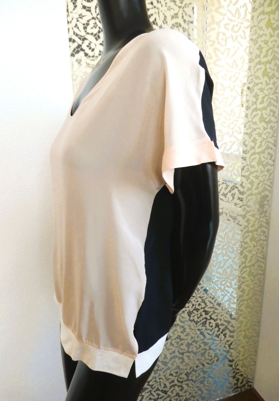 Marc Cain T-shirt: MARCCAIN Shirt Front Seide, Gr. M – Usato da Berneck venduto da chouchou1415 1