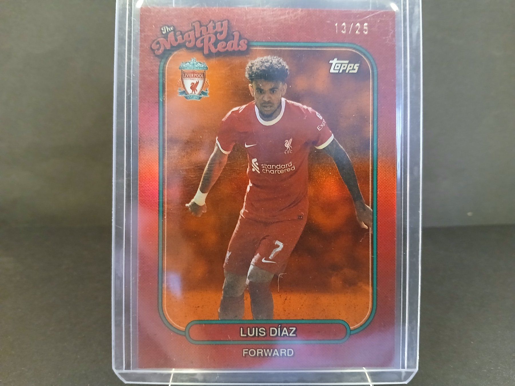 Topps Carte collezionabili: Topps Luis Diaz /25 The Mighty Reds – Nuovo (secondo la descrizione) da Schaffhausen venduto da Hariyama