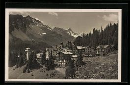 AK Arosa, Ortsansicht mit Umgebung, 1928