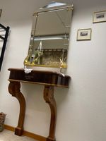 Wandtisch mit Spiegel antik