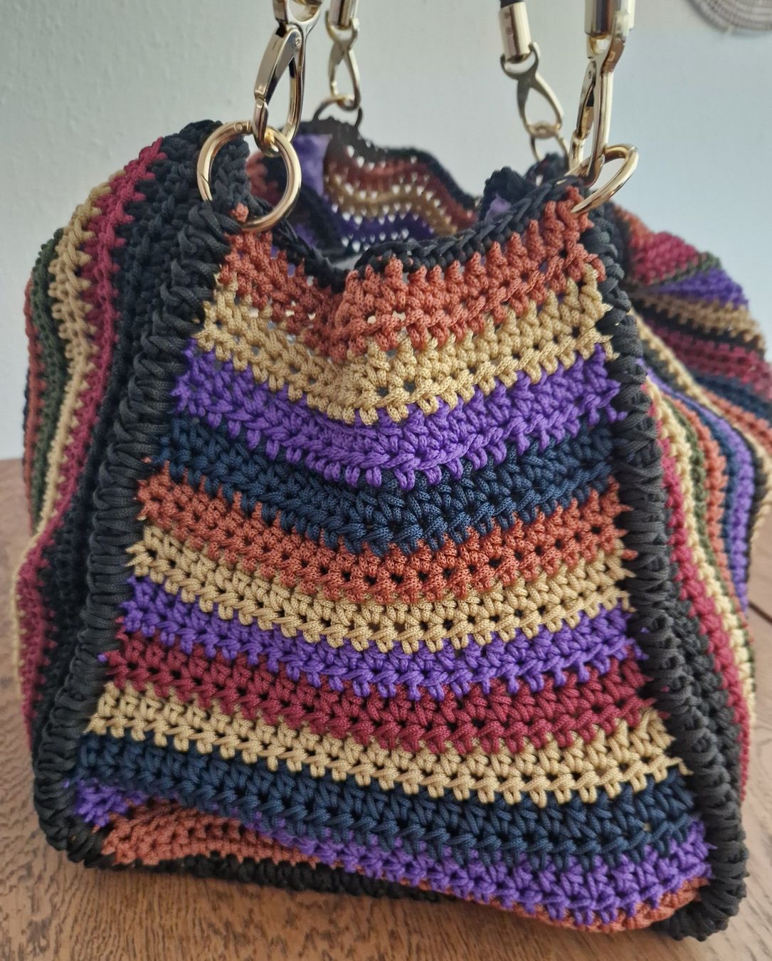 Borse da donna: SAC EN CROCHET HANDMADE – Nuovo e nell'imballaggio originale da Camorino venduto da JPHANDMADE1 5