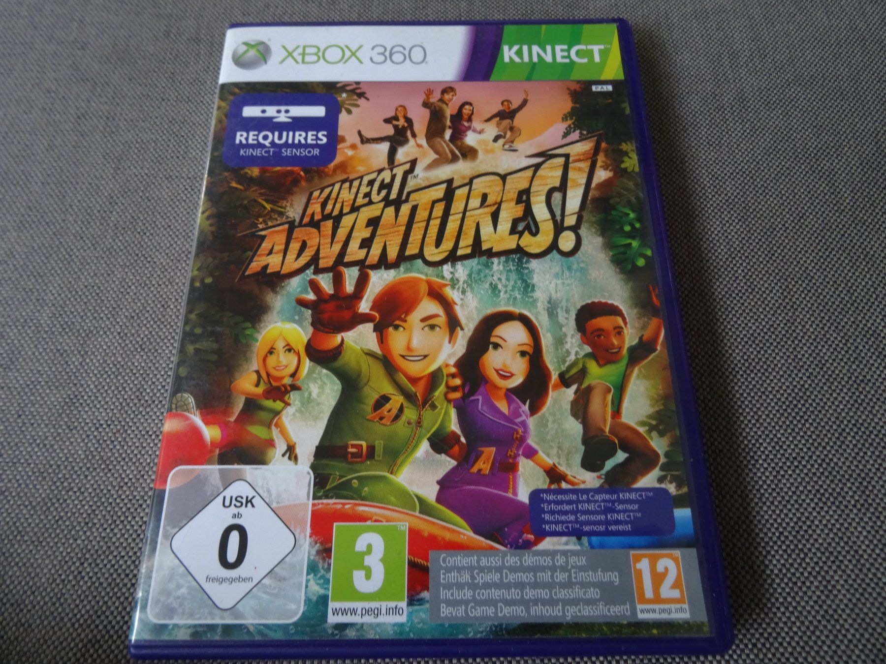 Microsoft Jeux: Kinect Adventures XBOX 360 – D'occasion à Olten par Disc-Ausverkauf