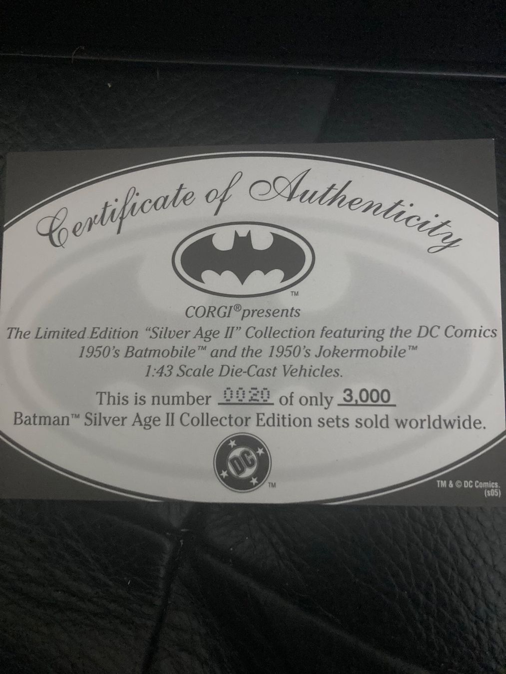 Corgi Toys Modellini d'auto: Batman Collection: Batmobile Corgi Limitierte Sammler DC – Nuovo (secondo la descrizione) da Bern venduto da TotheMoonnn 2