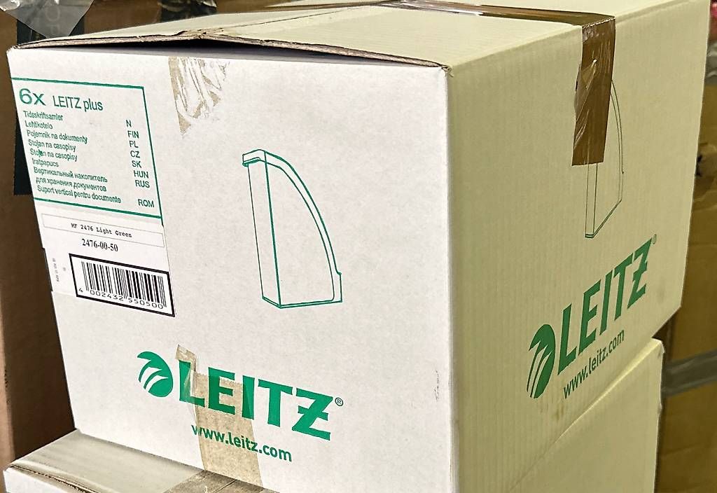Raccoglitori: 6 Stk. Leitz Plus Stehsammler, A4, ca. 70 mm – Nuovo e nell'imballaggio originale da Necker venduto da liq24 1
