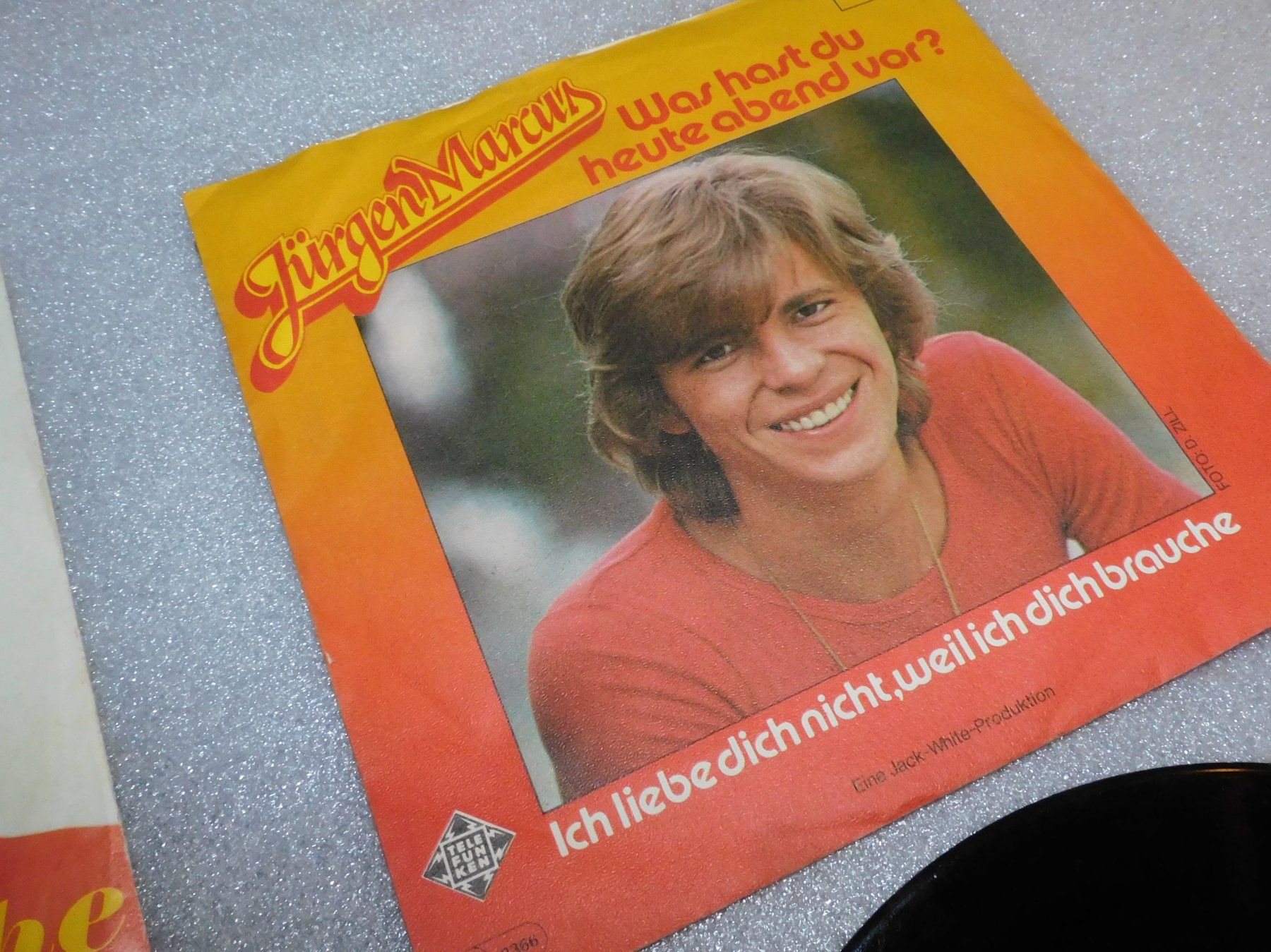 Schallplatten: Single Schlager - Dorthe - 1968  Single Jürgen Marcus - 1978 – Gebraucht aus Sursee von 76 3