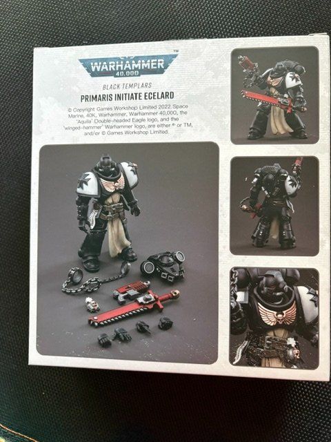 Figurines: JoyToy Warhammer 40K Black Templars – Neuf avec emballage d'origine à Cham par andagain 1