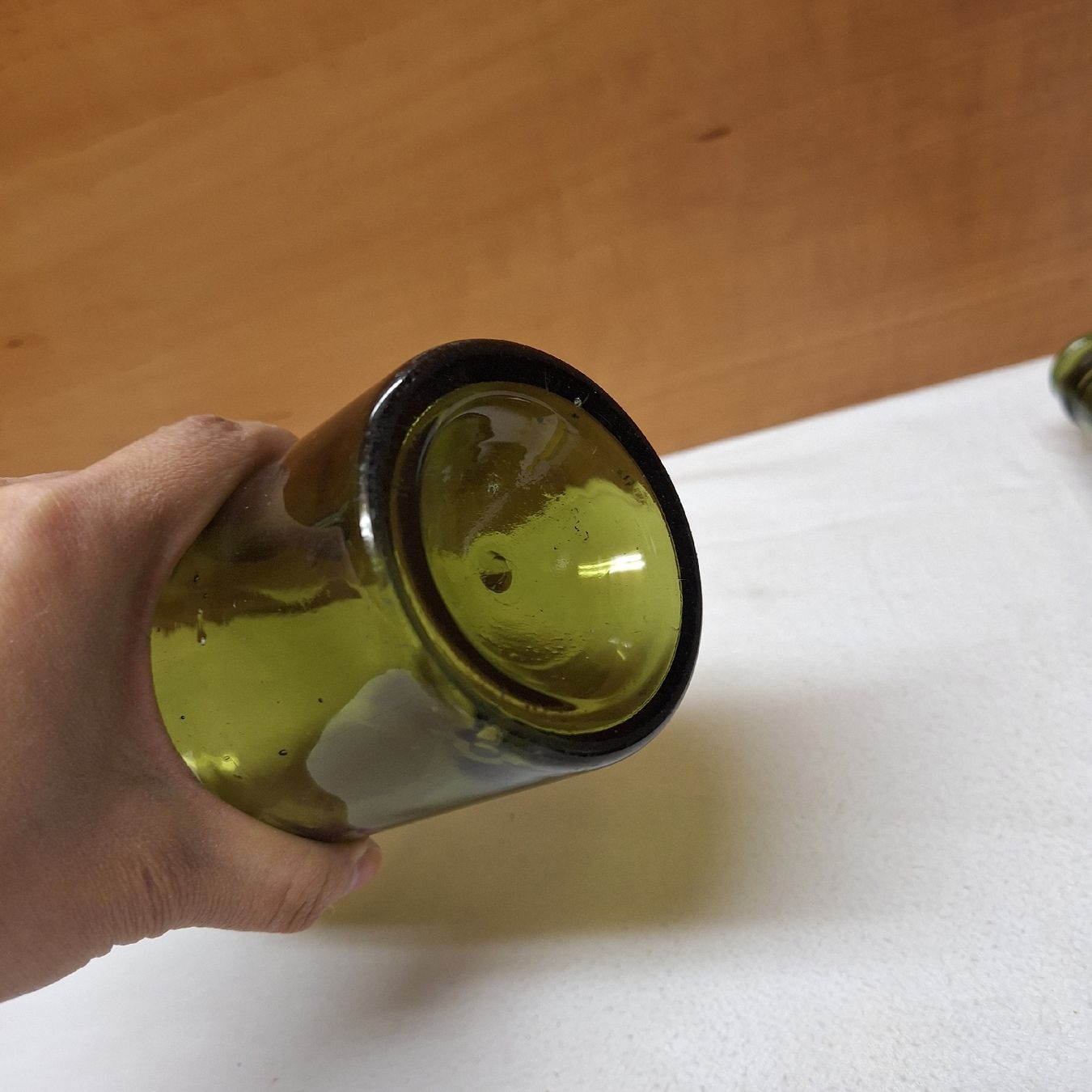 Flaschen: Versand möglich! 2 schöne, alte grüne Bierflaschen – Gebraucht aus Winterthur von Goldpipau 5