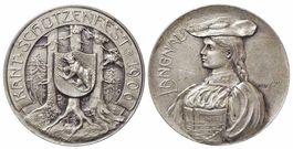 Bern, Langnau, Silbermedaille 1906, Schützenfest