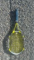 Tennisracket Dunlop gelb schwarz gebraucht