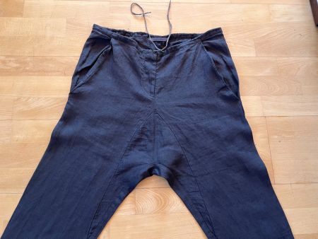 elsa esturgie Damen Hose, 100% Leinen, Gr. 38