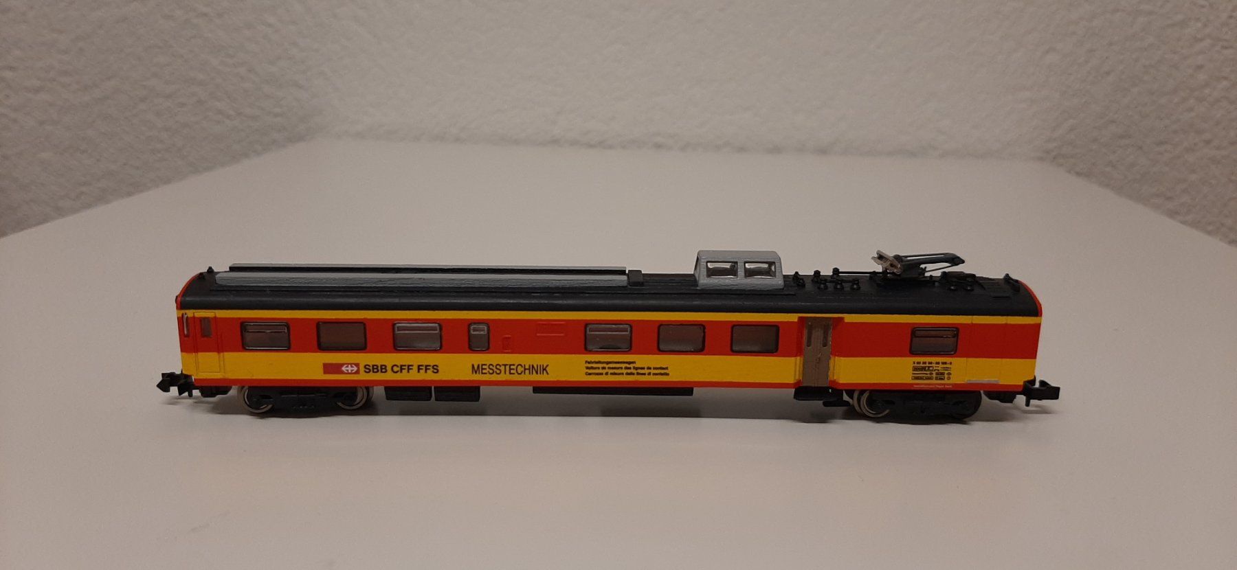 Modelleisenbahnen: Fahrleitungsmesswagen SBB – Gebraucht aus Colombier NE von Couscous12 3
