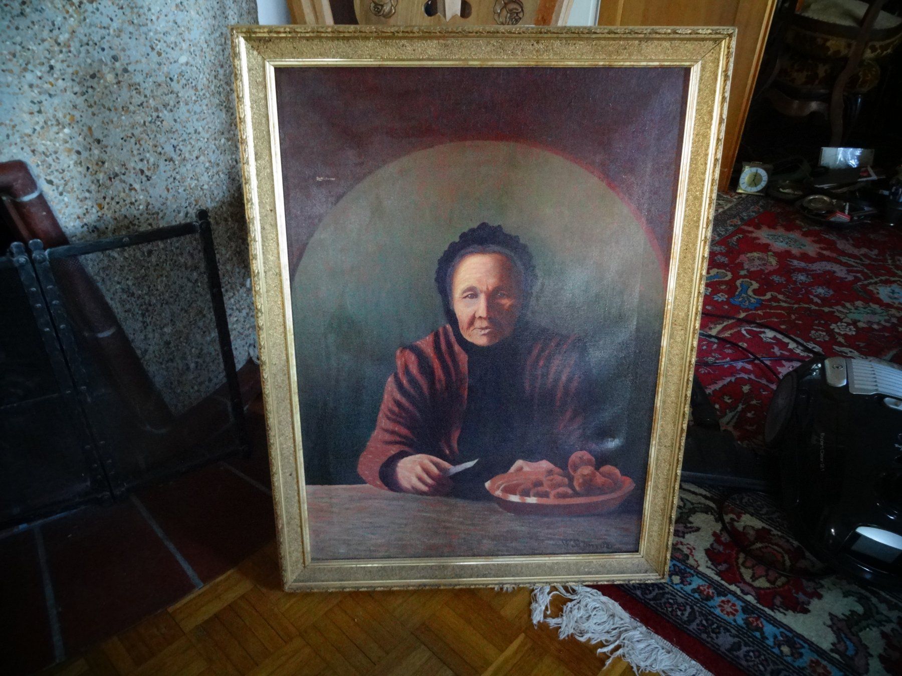 Dipinti: Antickes Bild Sig. W. Schyder – Usato da Neerach venduto da jenny062