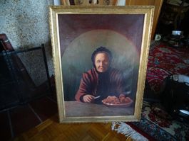 Antickes Bild Sig. W. Schyder