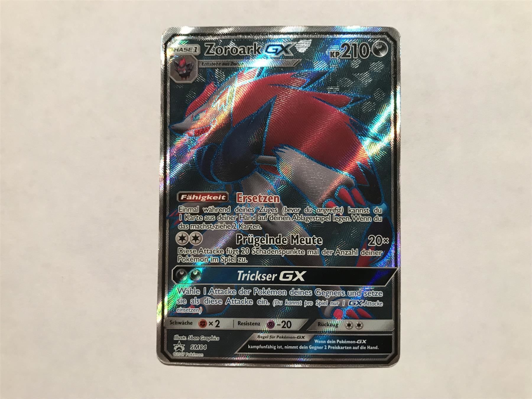 Pokémon Sammelbilder & Trading cards: Zoroark GX FullArt – Gebraucht aus Hagendorn von Pokecollectorch 1