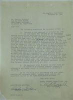 Charles Bickford (1891-1967) Schauspieler -Autogramm Vertrag