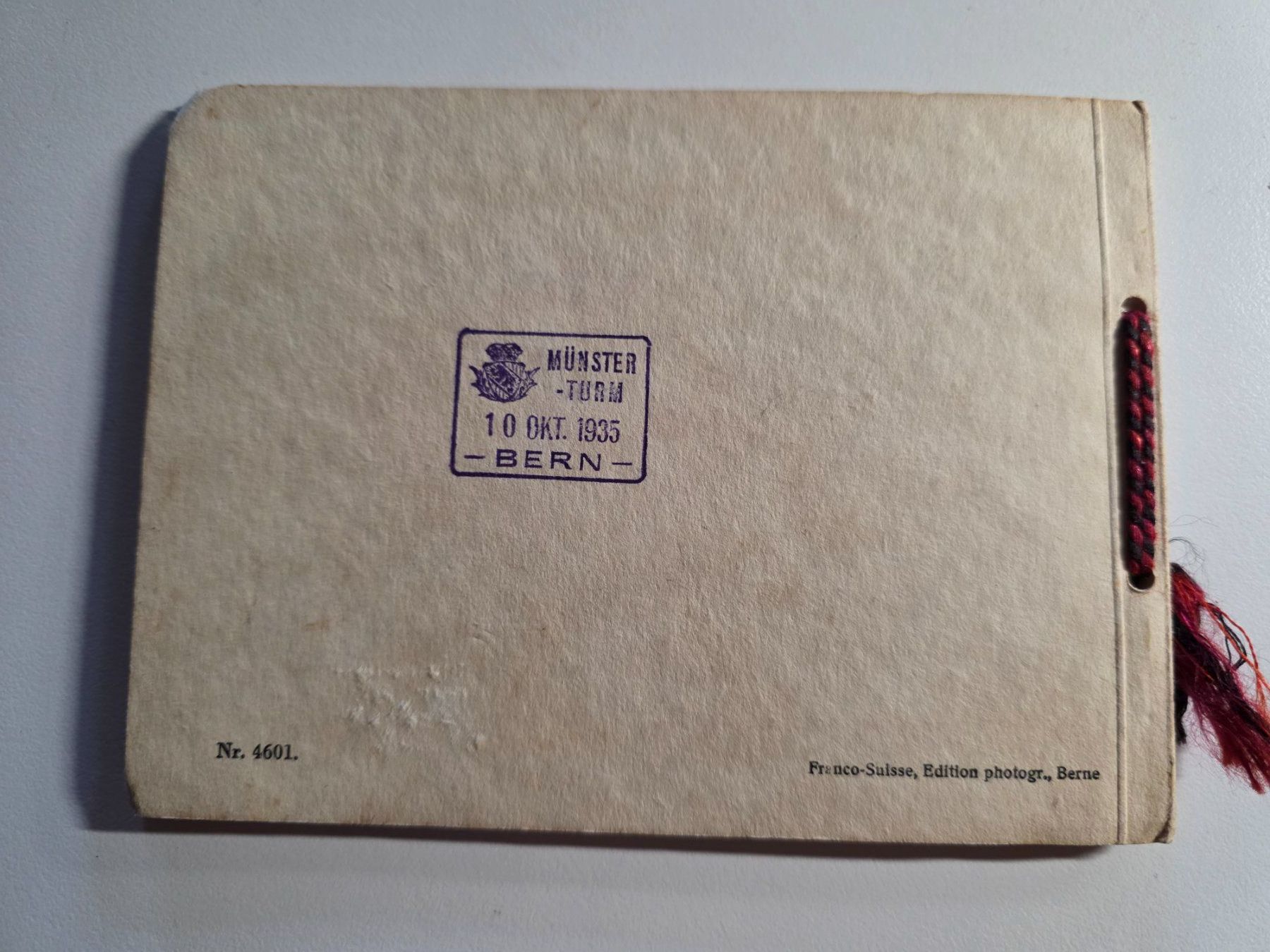 Libri: Das Berner Münster - Broschüre 1935 – Usato da Walterswil BE venduto da Lonitti 2