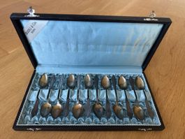 Teelöffel Set / WMF / Jugendstil / 12 Stück