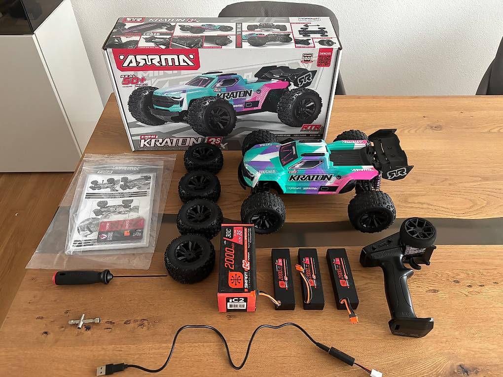 RC Modellbau: Arrma Mini Kraton 3s – Gebraucht aus Bützberg von Banj