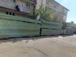 Palletten Hochregal 550x100