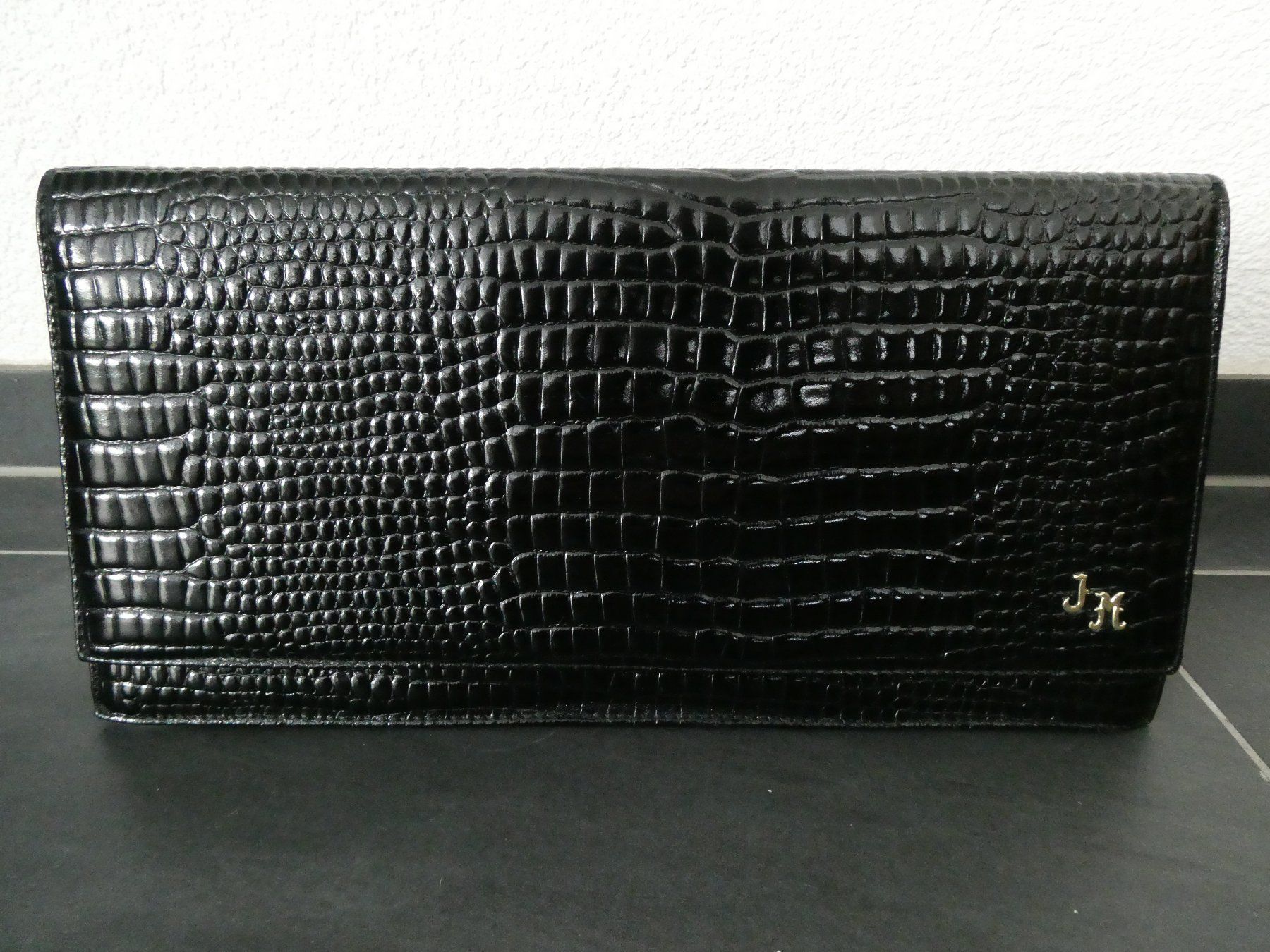 Borse da donna: Handtasche Lack Leder schwarz – Usato da Zürich venduto da Jo-Ma 1