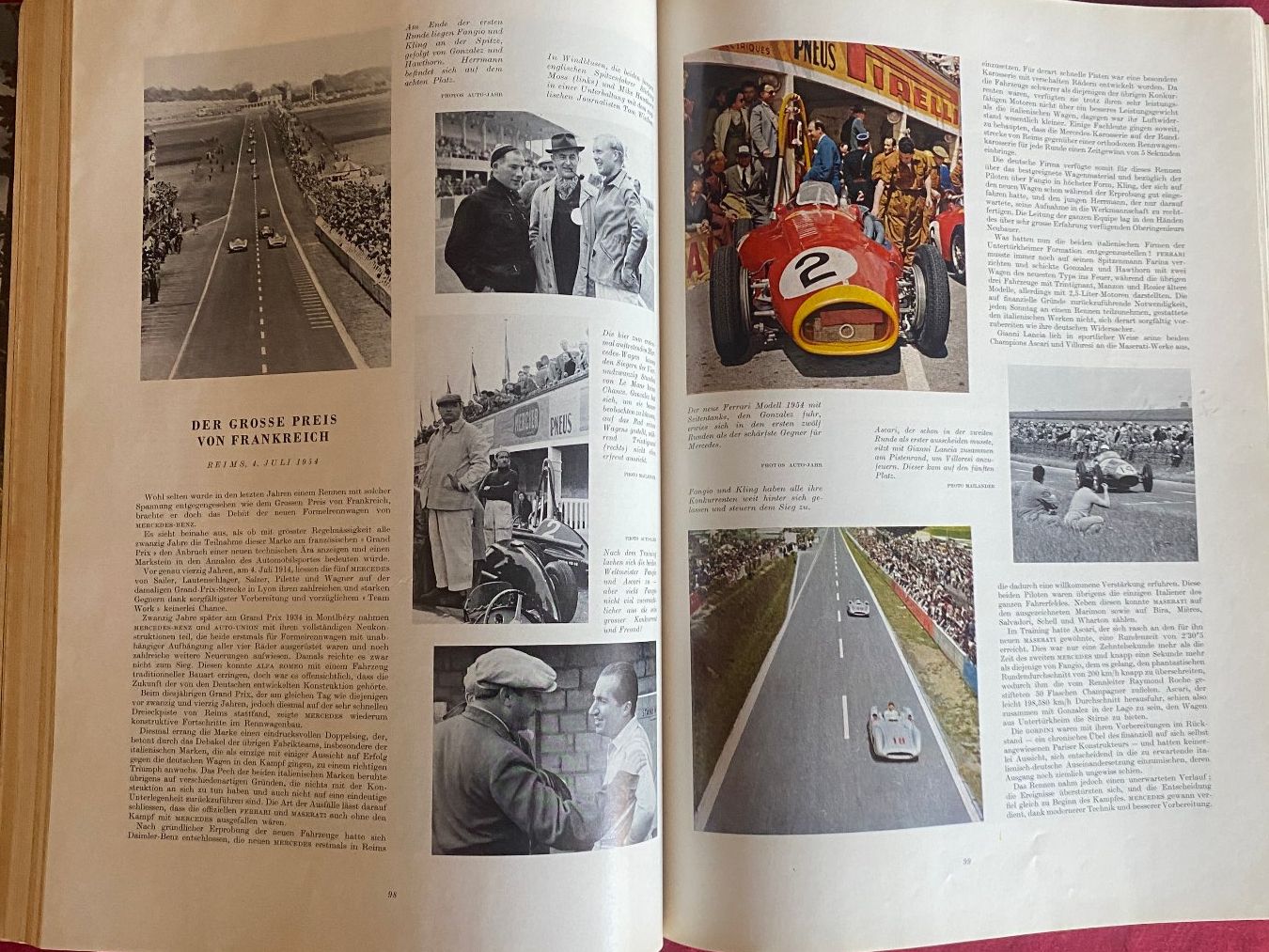 Libri: Autojahr Buch 1955 – Usato da Balm b. Günsberg venduto da frankreich05 3