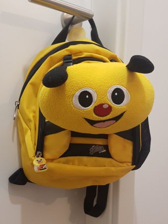 Sac à dos enfant, avec tête d'abeille