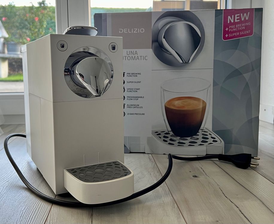 DELIZIO UNA PURE WHITE Kapselmaschine (Gebraucht) in Dinhard für CHF 15 ...