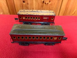 Spur 0 2x Personenwagen Fandor