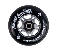 Waveboard-Rollen skateboard Schwarz 78mm