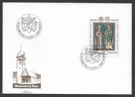 1979: FL Landespatrone 20 Fr.FDC Nr.672