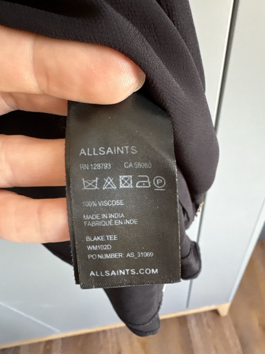 Allsaints Chemisiers: ALLSAINTS Bluse schwarz Gr. 36 – D'occasion à Uitikon Waldegg par Tatawlk 2