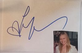 Laura Prepon Autogramm signiert Karte 10x15cm