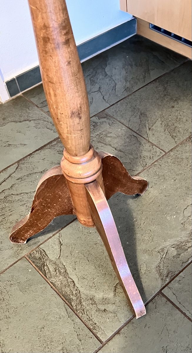 Cavalletti: Antique Wooden Music Stand Adjustable Height & Angle – Usato da Erlenbach ZH venduto da waage77 6