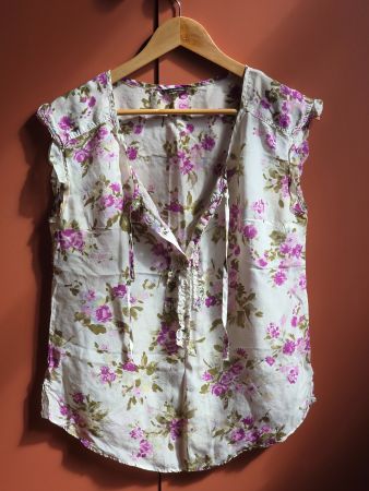Seidenbluse von Massimo Dutti 100% Seide Gr M