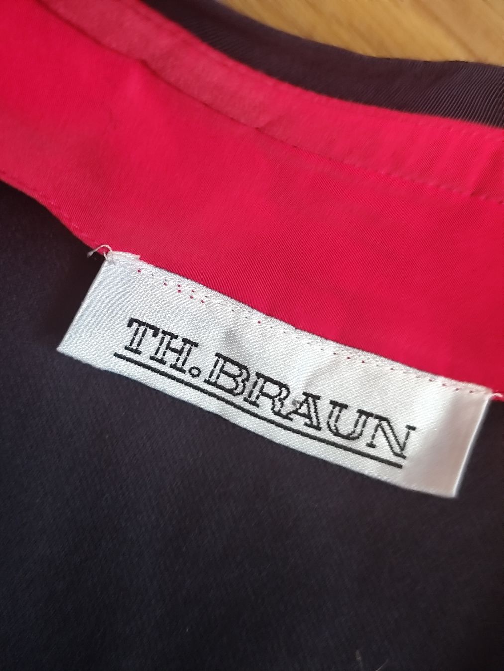 Vestes: DEFEKT Vintage TH Braun Wool Blend Jacket – Défectueux à Mägenwil par VintageGirly 8