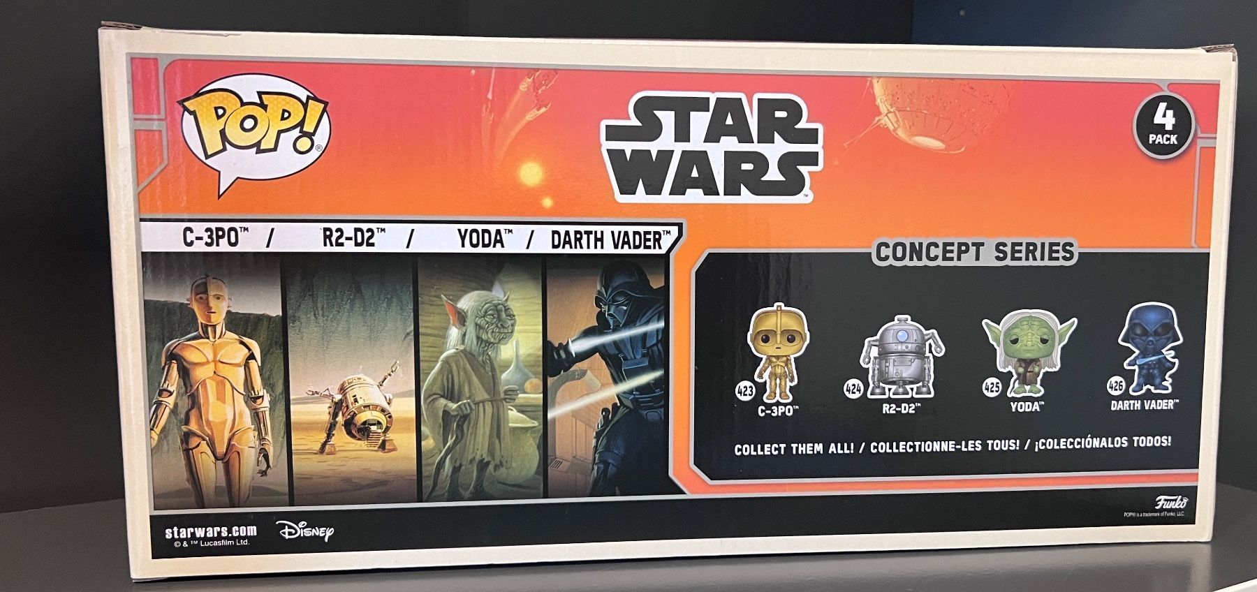 Funko Figuren: Funko Star Wars 4 Pack Concept Series - Amazon exclusive – Neu und originalverpackt aus Wettingen von __mj81 2