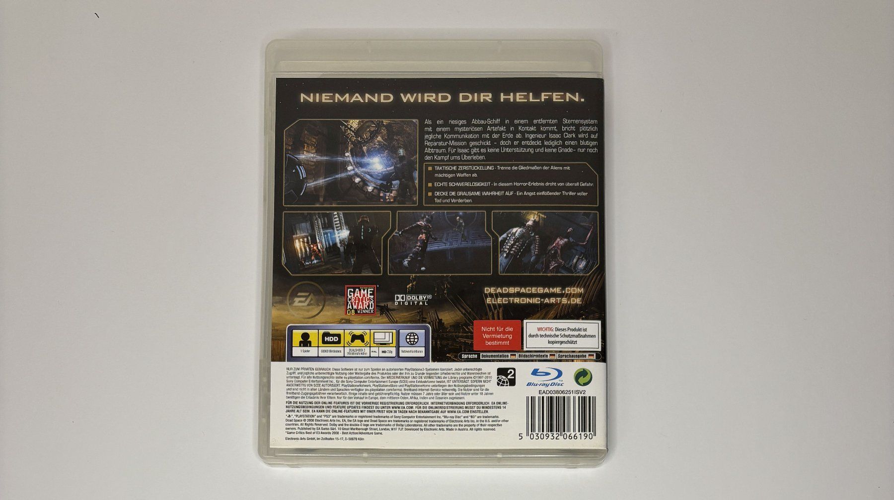 Giochi: PS3 - Dead Space – Usato da Allschwil venduto da Bullach 2