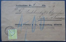 Adressetiquette ?? mit ZNr. 31, SBK 150.00