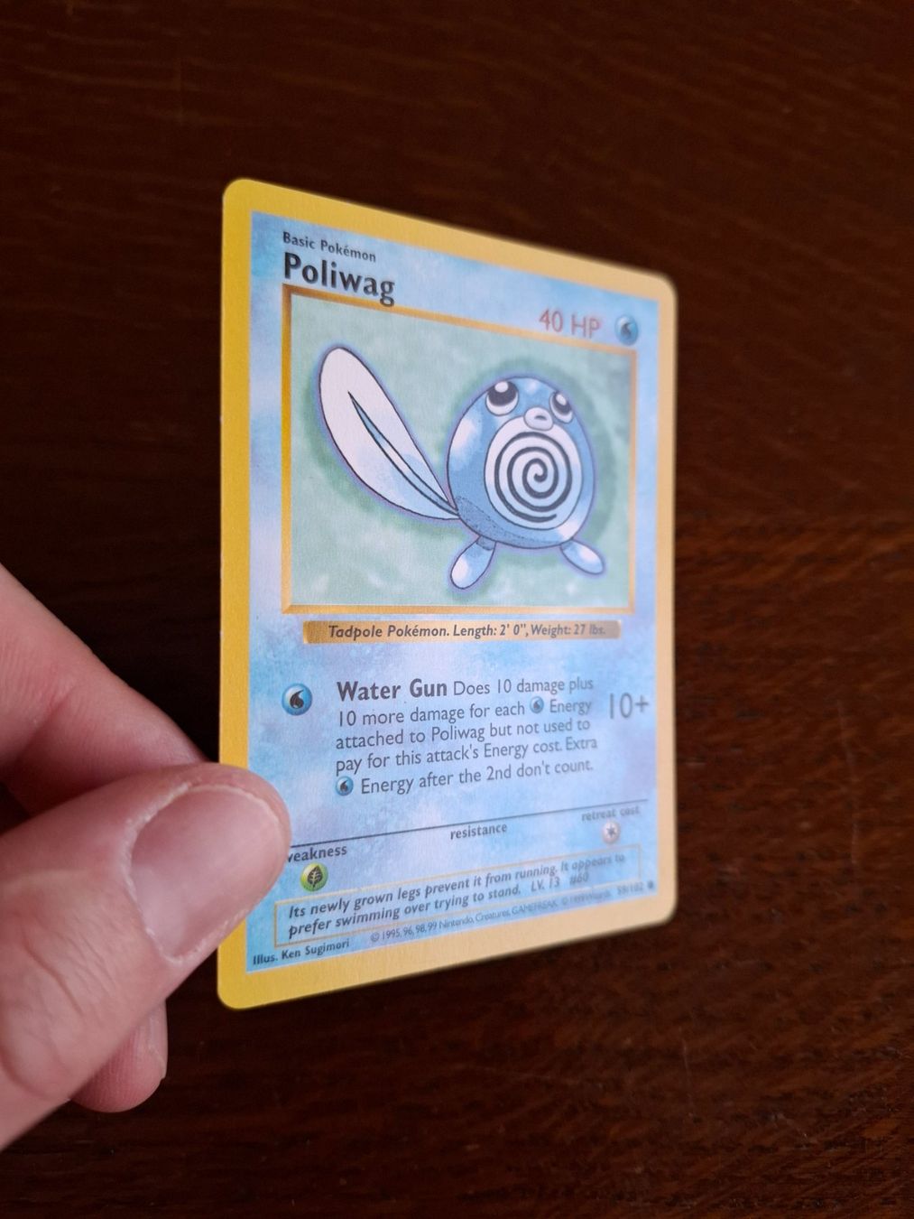 Pokémon Carte collezionabili: Pokemon Polywag Base Set Shadowless 59/102 – Usato da Giornico venduto da ale_lc8k 2