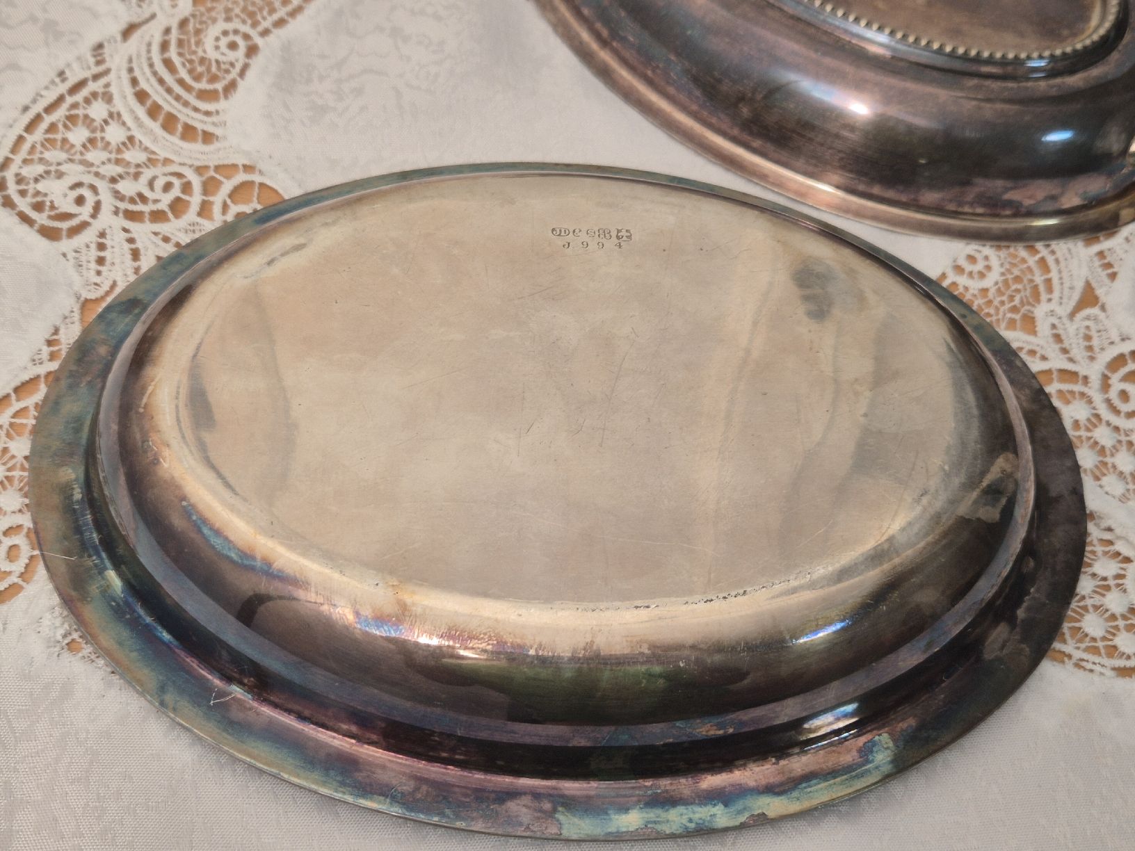 Servierplatten: Vintage Servierplatte versilbert JD&S England – Gebraucht aus Thun von ThunerSammler 2