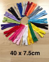 Reissverschlüsse 40 x 7.5cm   neu     TOP Angebot  winzig!!!