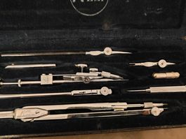 Kern Aargau Zeichenzirkel Set, vintage