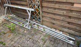 Baugerüst, Gerüstteile Metall, gebraucht, 