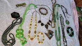 Modeschmuck Vintage Konvolut 