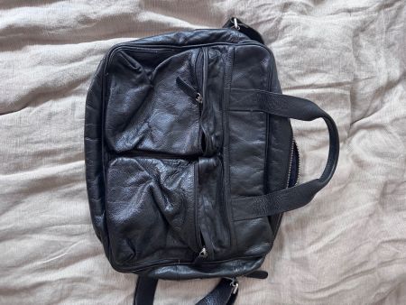 Veja Ledertasche schwarz, nachhaltig produziert