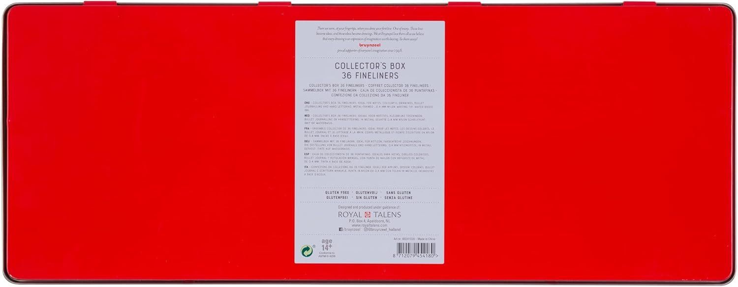 Stifte & Marker: Bruynzeel Fineliner-Set mit 36 Farben – Neu und originalverpackt aus Salez von Bellas-Huesli10 5