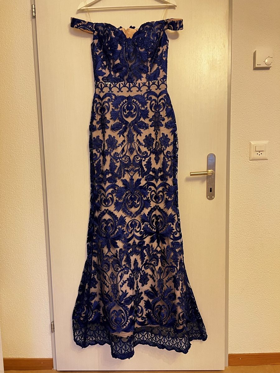 Vestiti: Abendkleid Dunkelblau Spitze – Usato da Spreitenbach venduto da limi223 3