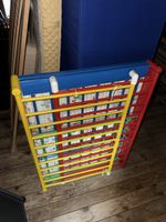 Kinder Laufgitter  bunt 3-fach verstellbar